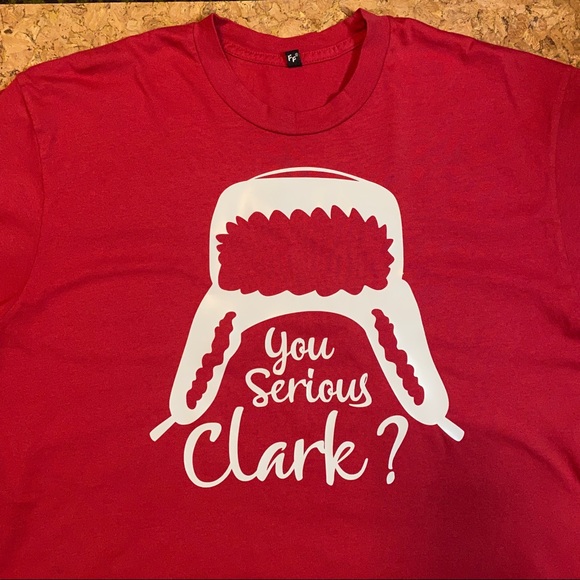 NEW UNISEX “YOU SERIOUS CLARK?” Griswold Family Vacation Christmas - Picture 2 of 2